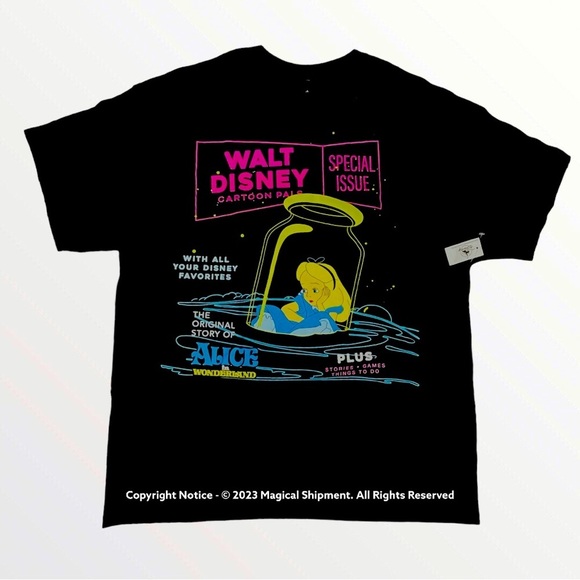 Disney Tops - Disney Parks - "Alice in Wonderland" Shirt for Adults